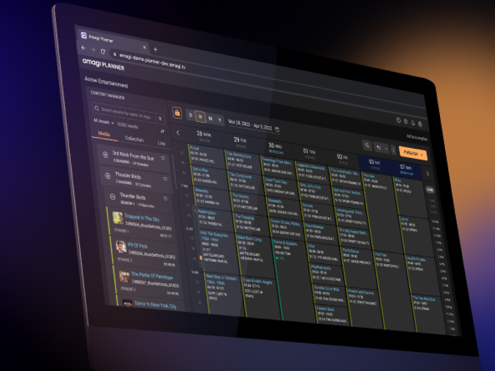 Amagi infuses more personalization and automation into its scheduling platform, Amagi PLANNER