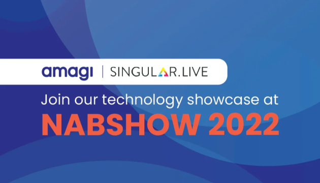 Amagi to showcase integration with Singular.live at the 2022 NAB Show